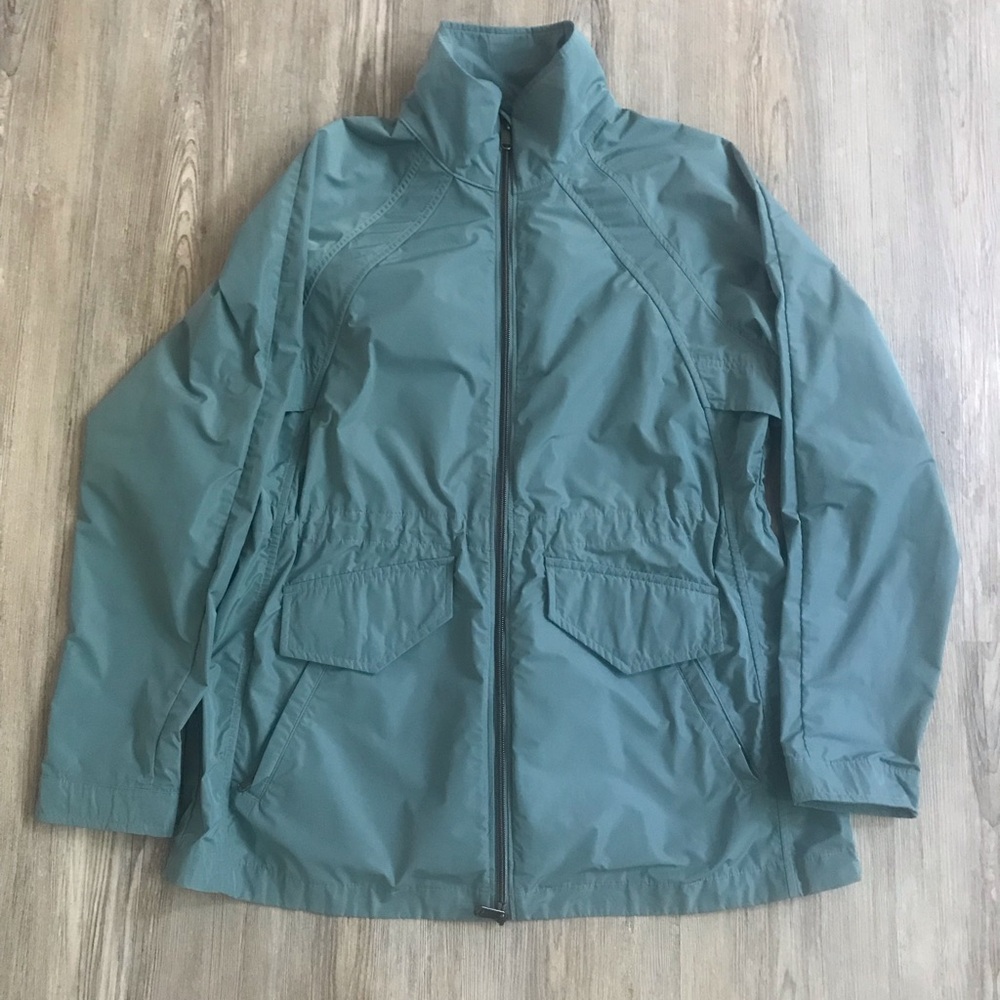 Athleta Teal Zip-Up Jacket
